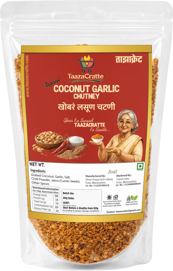 Coconut Garlic Chutney