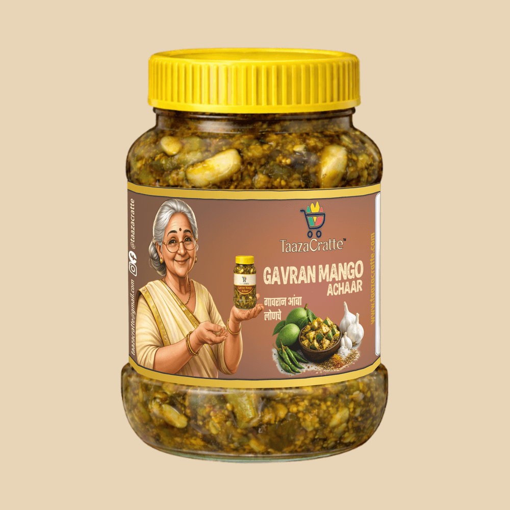 Gavran Mango Achaar — TaazaCratte jar