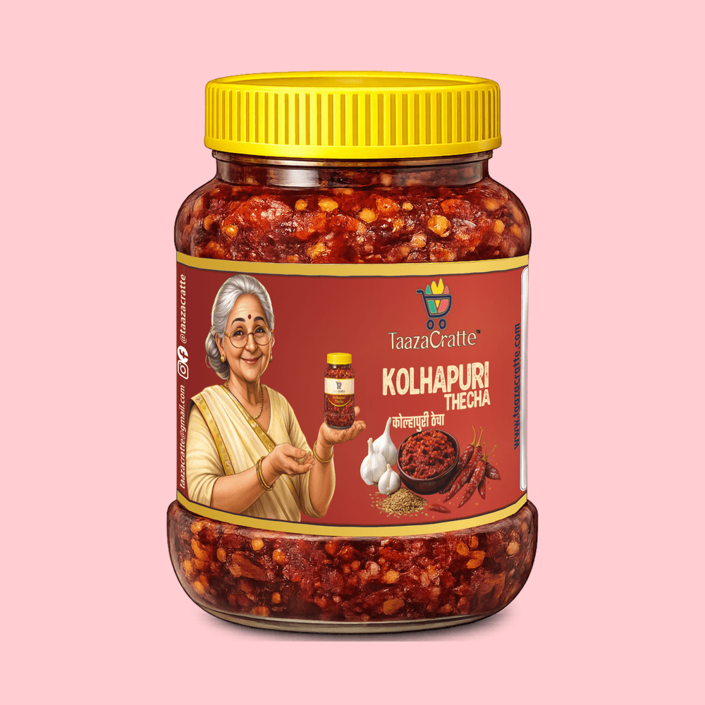 Kolhapuri Thecha — TaazaCratte jar