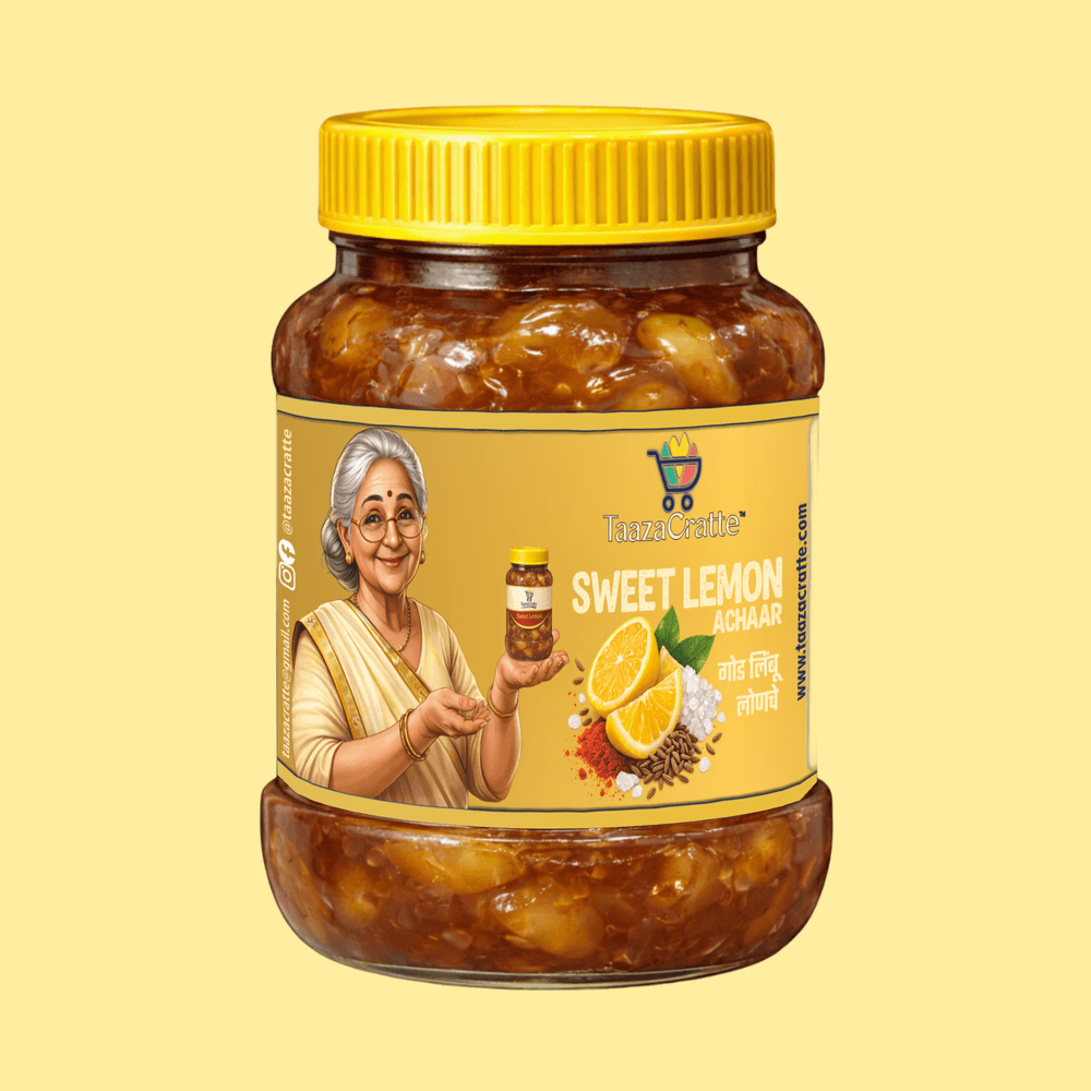 Sweet Lemon Achaar — TaazaCratte jar